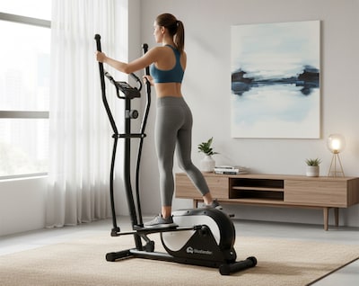 Foto 4 | Foto 4 | Elíptica Para Ejercicio Con 8 Niveles De Resistencia Bluelander