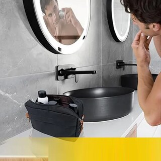 Foto 4 | Foto 4 | Neceser Sobaquera Para Hombre Bolsa Organizador De Viaje Tela Oxford Eo Safe Imports Esi-23423 Negro