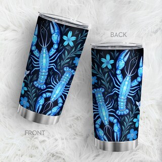 Foto 4 | Foto 4 | Taza De Café Travel Tumbler Oasisdream De 600 Ml Con Estampado De Langosta - Venta Internacional.