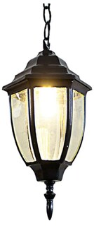 Foto 2 | Foto 2 | Lámpara De Techo Xtellar Linterna Hexagonal Retro Aluminio Negro