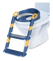 Asiento De Entrenamiento Para Baño Para Niños Con Escalera Antideslizante