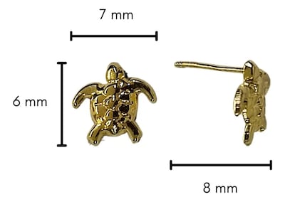 Foto 3 | Foto 3 | Broquel de Oro 10k Tortuga