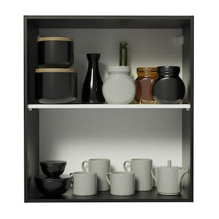 Foto 2 | Foto 2 | Gabinete Superior Cocina Madesa Reims 1 Puerta 60cm Negro