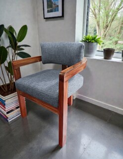 Foto 3 | Foto 3 | Comedor Moderno Para 4 Personas De Madera Color Gris