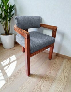 Foto 6 | Foto 6 | Comedor Moderno Para 4 Personas De Madera Color Gris