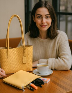 Foto 8 | Foto 8 | Bolsa De Mano Yoiko Lía Amarilla