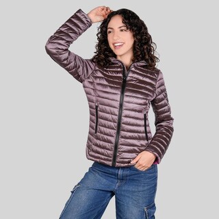 Foto 3 | Foto 3 | Chamarra Corta Capitonada Para Mujer Con Bolsillos Greenlander Purpura