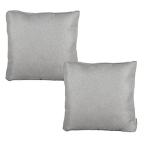 Set De 2 Cojines Decorativos Dicasa Zita Color Gris Arena