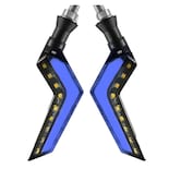 Par Direccionales Led Moto Luces Señal Giro Secuencial Eo Safe Imports Esi-23462 Multicolor