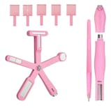 Iman Belug Para Ojo De Gato Decoración De Uñas Rosa