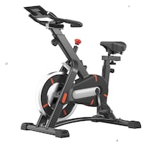 Bicicleta Estática Restsuko Negra de Ejercicio Spinning Grande Profesional Magnétic