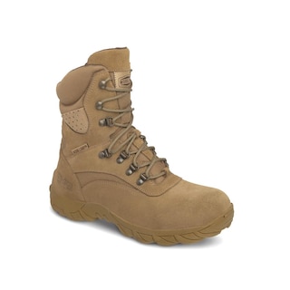 Foto 1 | Foto 1 | Bota Táctica Hombre Militar Botin Piel Workland 76224 Army Beige