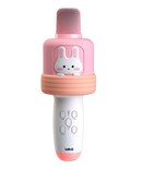 Micrófono Lab.g Para Niños Karaoke Con Bocina Rosa