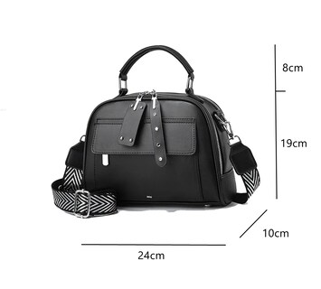 Foto 2 | Foto 2 | Bolsa Belug Crossbody De Mano Mujer Bandolera Negro