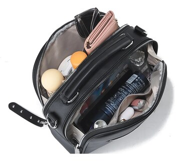 Foto 4 | Foto 4 | Bolsa Belug Crossbody De Mano Mujer Bandolera Negro