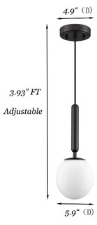 Foto 2 | Foto 2 | Lámpara De Techo Xtellar Mid-century Base E26/e27 Negro