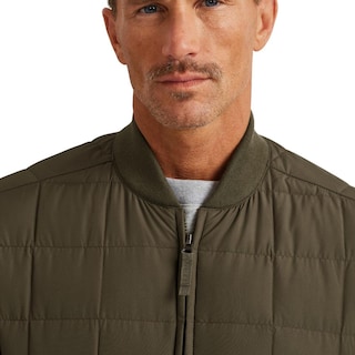 Foto 3 | Foto 3 | Chamarra Eddie Bauer Shaw Down Bomber Para Hombre Verde Oscuro