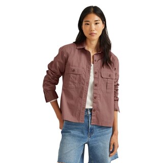 Foto 1 | Foto 1 | Camisa Eddie Bauer Ripstop Utility Para Mujer Rosa
