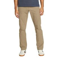 Pantalon Eddie Bauer Chino Getaway Flex Twill 2.0 Para Hombre Beige