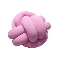 Cojín Bola Grande 50 Cm Rosa Decorativo Hogar