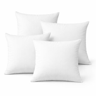 Foto 1 | Foto 1 | Pack 4 Cojines para Funda Decorativa 45 cm Blanco