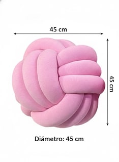 Foto 2 | Foto 2 | Cojín Decorativo Rosa Sala Recamara Minimalista