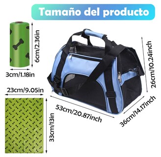 Foto 2 | Foto 2 | Bolsa Transportadora Plegable Xtellar Grande Oxford Impermeable Azul