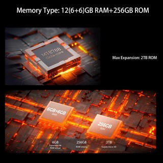 Foto 5 | Foto 5 | Smartphone Rugerizado HOTWAV T7 Pro 6.6" 2K 12 GB RAM (6+6) 256 GB ROM