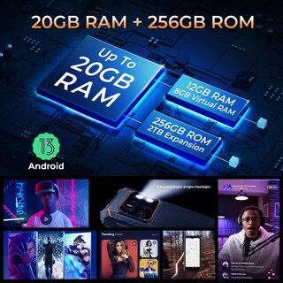 Foto 5 | Foto 5 | Smartphone Rugerizado HOTWAV Cyber 13 Pro 6.6" 2K 20 GB RAM (12+8) 256 GB ROM