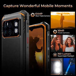 Foto 6 | Foto 6 | Smartphone Rugerizado HOTWAV Cyber 13 Pro 6.6" 2K 20 GB RAM (12+8) 256 GB ROM