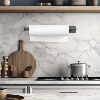 Foto 3 | Foto 3 | Soporte Para Toallas De Papel Lism Montaje En Pared Para Debajo Del Armario Acero Inoxidable - Venta Internacional.