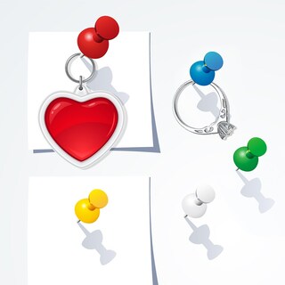 Foto 7 | Foto 7 | Push Pins Yalis 600 Unidades Cabeza De Plástico Transparente Y Punta De Acero - Venta Internacional.