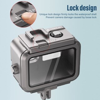 Foto 4 | Foto 4 | Estuche Impermeable Acogedor Para Gopro 11/10/9 De Hasta 40 M - Venta Internacional.