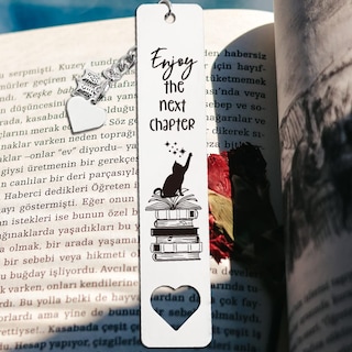 Foto 5 | Foto 5 | Marcador Thrxobn De Acero Inoxidable Con Diseño De Gato 13 Cm X 2 5 Cm - Venta Internacional.