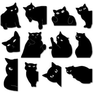 Foto 1 | Foto 1 | Marcadores Magnéticos Yasest Cute Cat Juego Surtido De 12 Piezas - Venta Internacional.