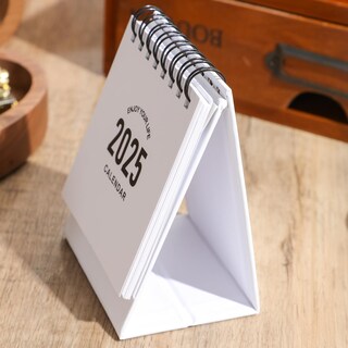 Foto 6 | Foto 6 | Calendario De Escritorio Stiamvd 2025-2026 En Miniatura Blanco Con Pegatinas - Venta Internacional.