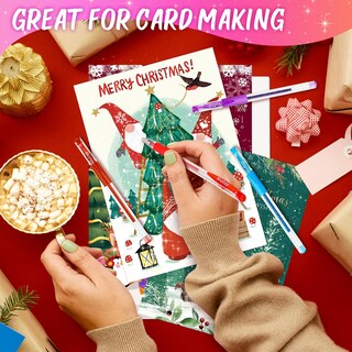 Foto 6 | Foto 6 | Bolígrafos De Gel Niutop Con Purpurina Perfumada De 12 Colores Para Niños Y Adultos - Venta Internacional.