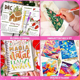 Foto 7 | Foto 7 | Bolígrafos De Gel Niutop Con Purpurina Perfumada De 12 Colores Para Niños Y Adultos - Venta Internacional.