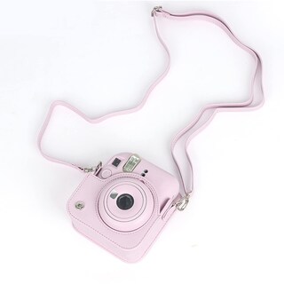 Foto 6 | Foto 6 | Funda Protectora Para Cámara Gowenic Instax Mini 12 De Piel Sintética Color Rosa - Venta Internacional.
