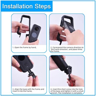 Foto 6 | Foto 6 | Marco De Protección Shell Cage Carcasa Protectora Para Insta 360 One X2 - Venta Internacional.