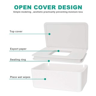 Foto 6 | Foto 6 | Dispensador De Toallitas Lefuyan Caja De Almacenamiento De Pañuelos A Prueba De Polvo - Venta Internacional.