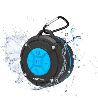 Foto 1 | Foto 1 | Altavoz De Ducha Asiyun Ipx7 Impermeable Bluetooth Azul - Venta Internacional.