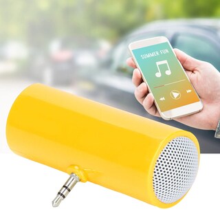 Foto 2 | Foto 2 | Mini Speaker Cuifati Mini Altavoz Estéreo Tipo Almohadón Amarillo - Venta Internacional.