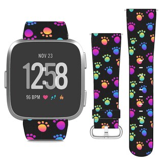 Foto 1 | Foto 1 | Correa De Piel De Repuesto Para Fitbit Versa 2/versa/versa Lite/versa Se - Venta Internacional.
