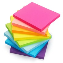 Sticky Notes Early Buy 8 Cuadernos 8 Colores Brillantes 60 Hojas 3 X 3 Pulgadas - Venta Internacional.