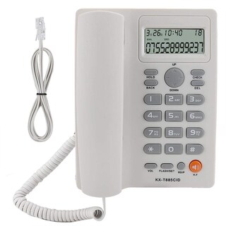 Foto 1 | Foto 1 | Teléfono Con Cable Yoidesu Caller Identificador Manos Libres Blanco - Venta Internacional.