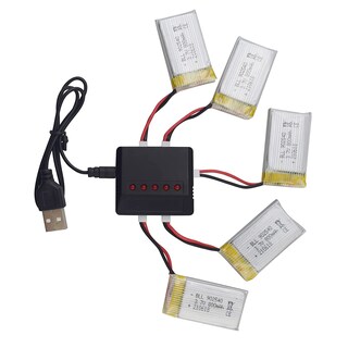 Foto 3 | Foto 3 | Batería De Litio De 3 7 V 800 Mah Con Cargador 5 En 1 Para Syma Drone - Venta Internacional.