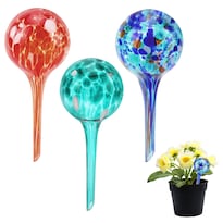 Globos De Riego Automático Para Plantas Zoos Vidrio De 15 Cm Con Riego Automático (3 Unidades) - Venta Internacional.