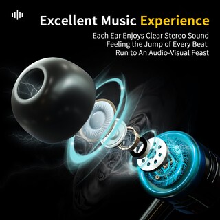 Foto 3 | Foto 3 | Paquete De 5 Auriculares Wired Anniong Con Micrófono Android Ios - Venta Internacional.