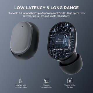 Foto 3 | Foto 3 | Auriculares Inalámbricos Htc Bluetooth 5.1 Con Micrófono (rosa) - Venta Internacional.